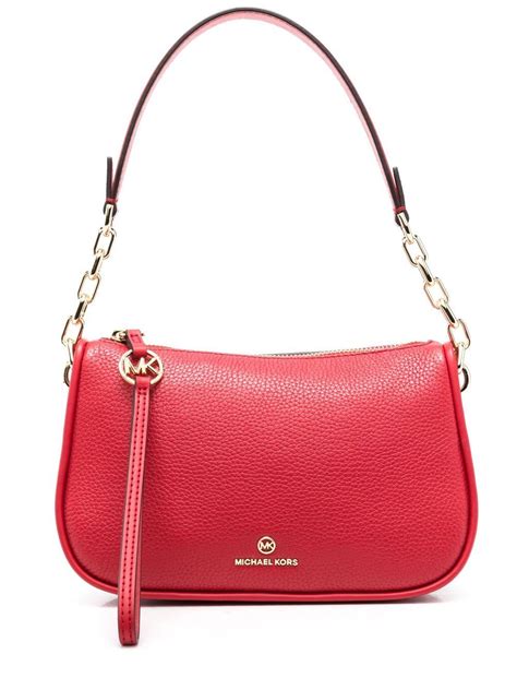 michael kors logo plaque shoulder bag|michael kors shoulder bag sale.